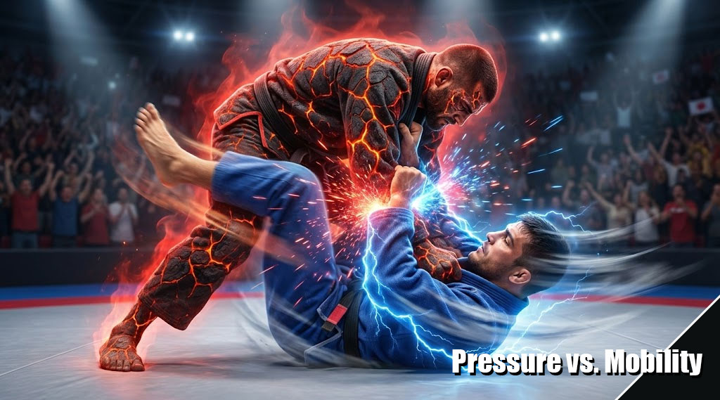 Pressure vs. Mobility Passing The Future of No-Gi BJJ BJJ Bangkok